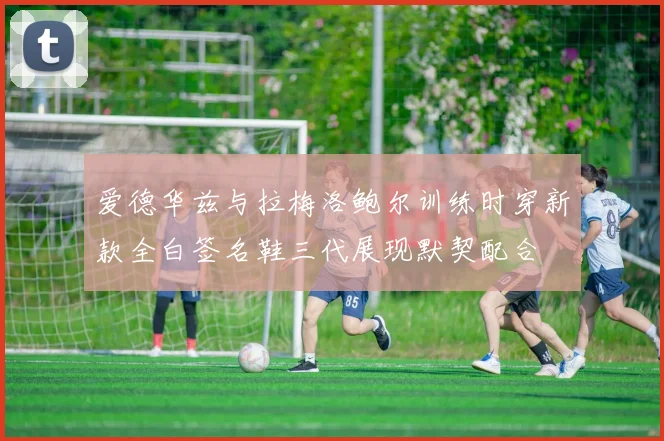 爱德华兹与拉梅洛鲍尔训练时穿新款全白签名鞋三代展现默契配合